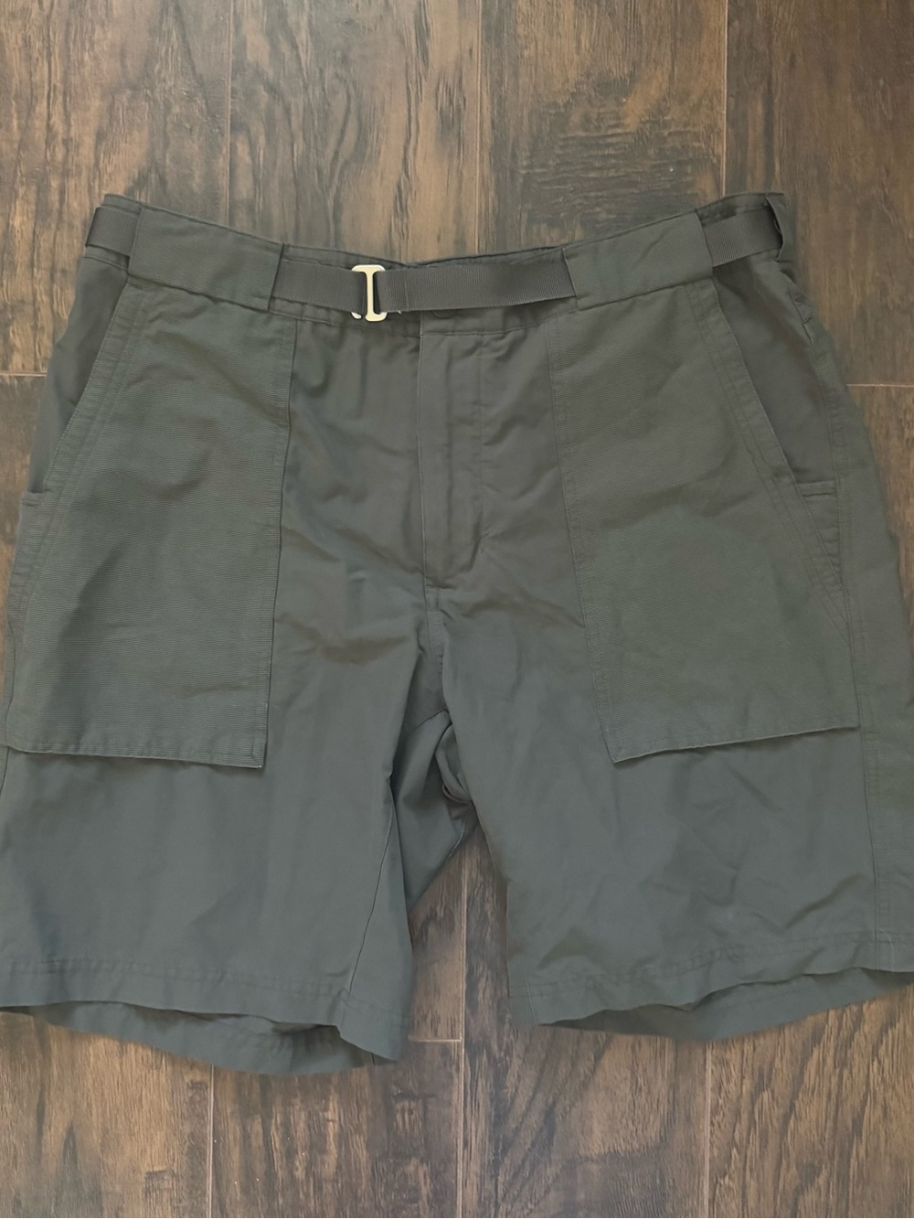 REI Size 38 Khaki Technical Shorts